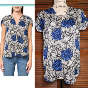 New Nic+Zoe Petal Bloom Floral Top